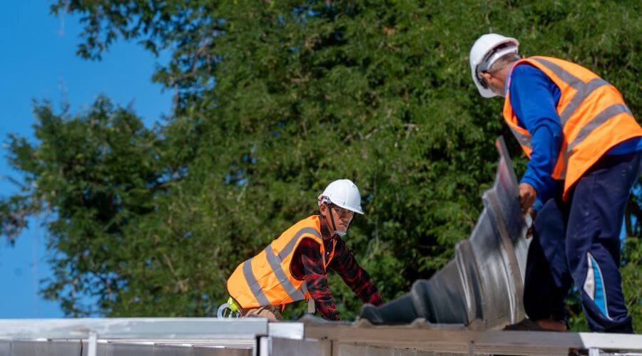 Professional metal roof installation in Binger, OK